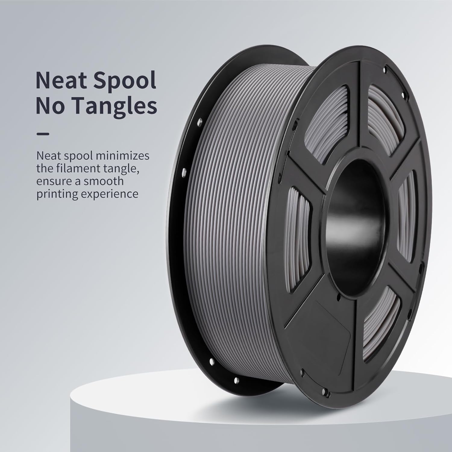 ANYCUBIC PLA FILAMENT 1 75 MM 1KG GREY AHPLGE-107 thumbnail 11