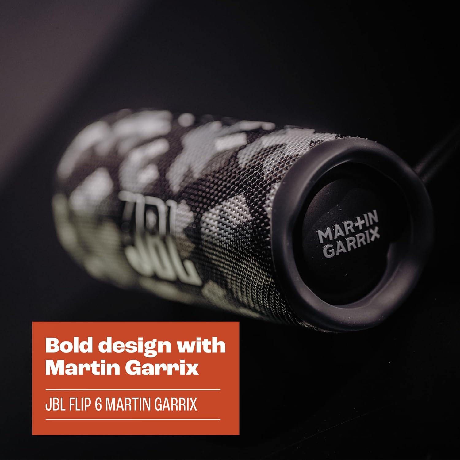 JBL FLIP 6 MARTIN GARRIX BLUETOOTH SPEAKER BLACK thumbnail 7