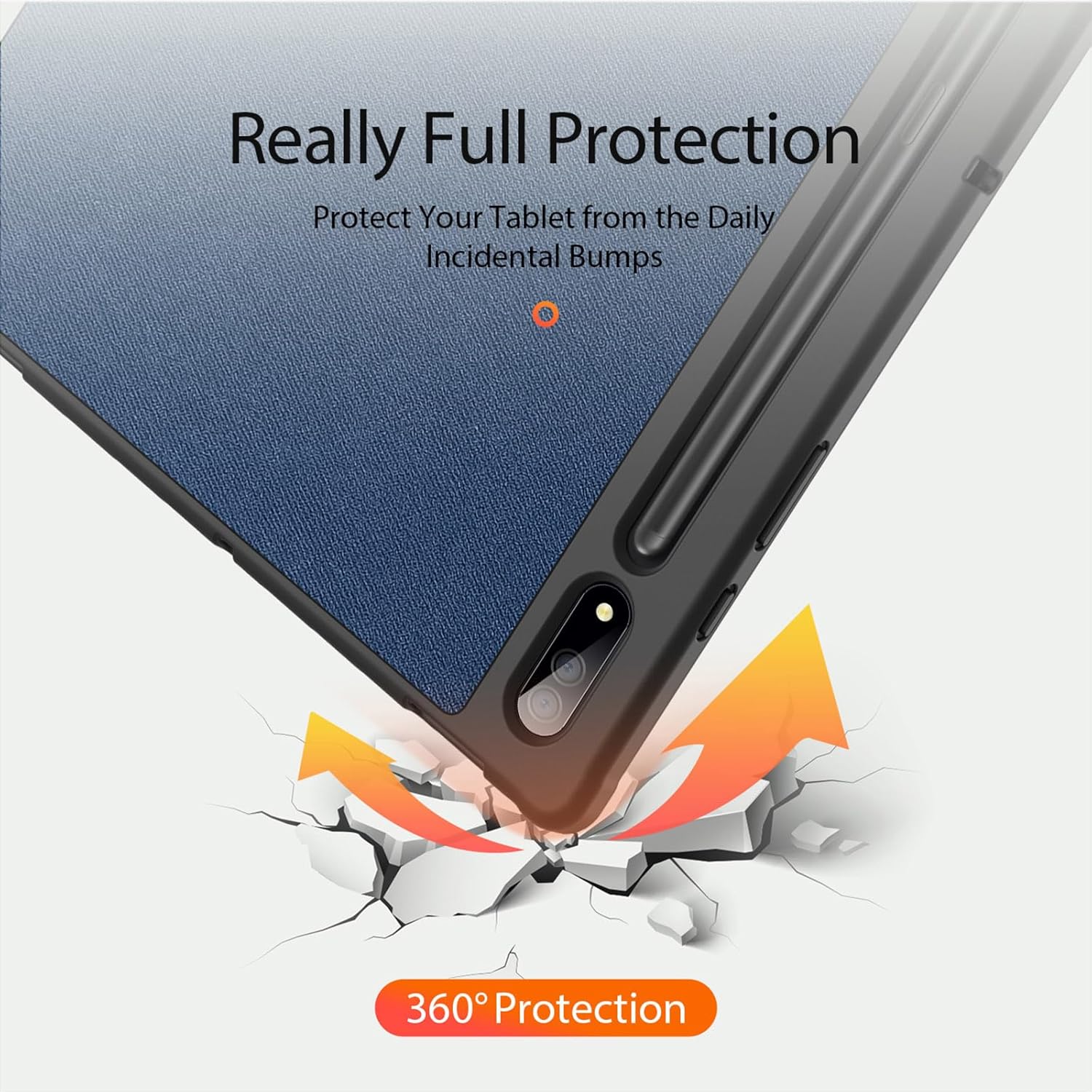 DUXDUCIS SAMSUNG TAB S11 ULTRA DOMO SERIES CASE BLUE DOMO546 thumbnail 18