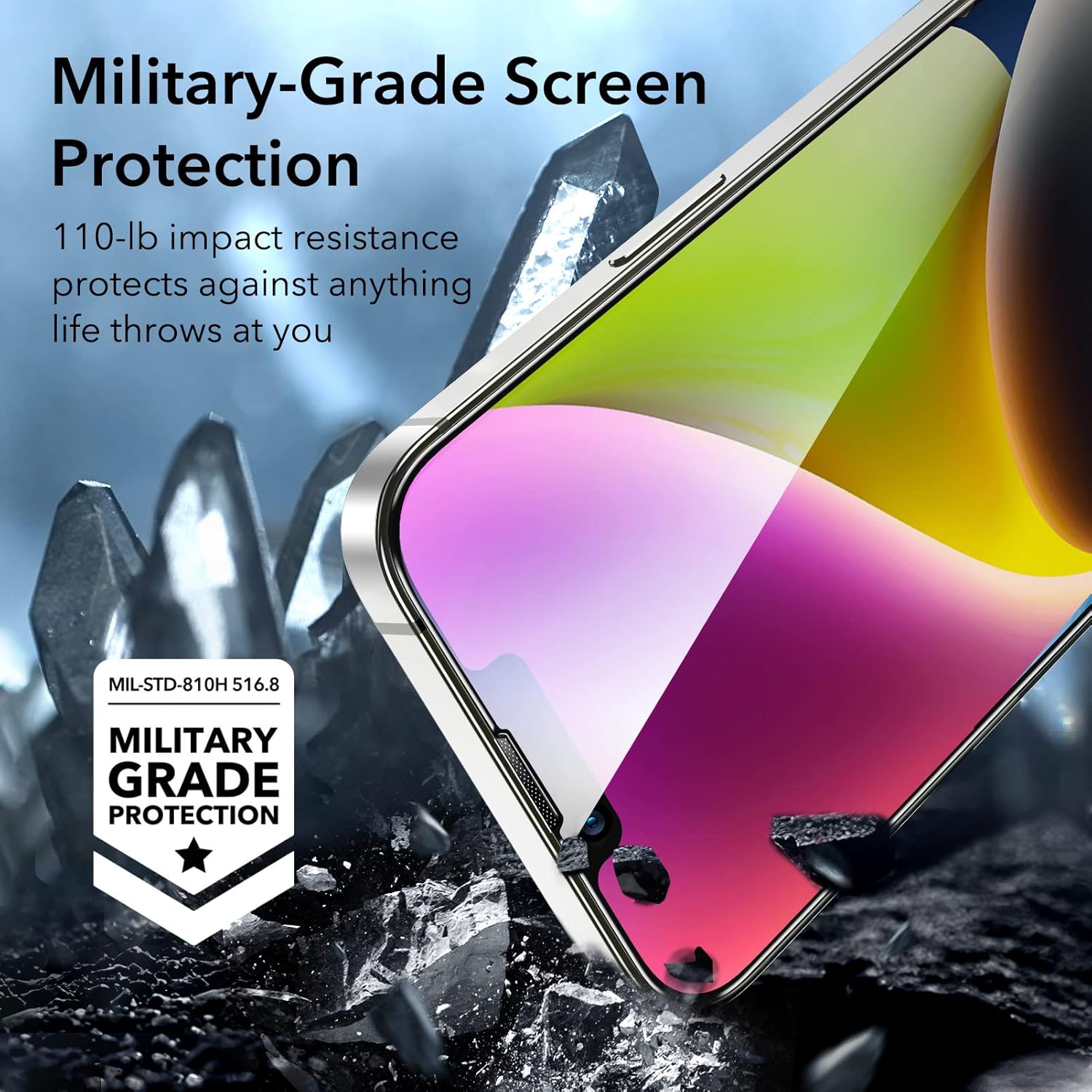 ESR IPHONE 14 PLUS/13 PRO MAX GLASS SCREEN PROTECTOR PRIVACY (2 PACK) thumbnail 11