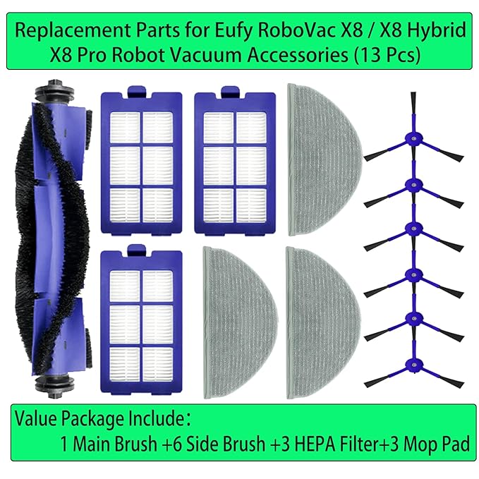 EUFY ROBOVAC X8 VACUUM CLEANER SPARE PARTS thumbnail 7