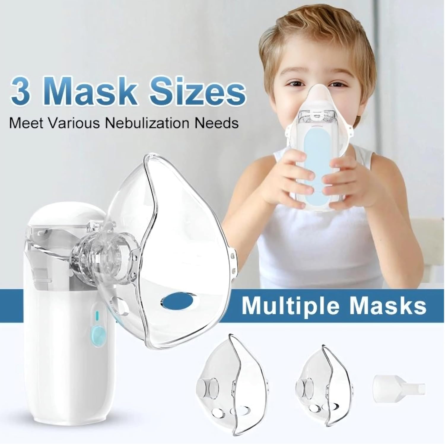 PORTABLE ULTRASONIC MESH NEBULIZER WHITE ZH-N3 thumbnail 13