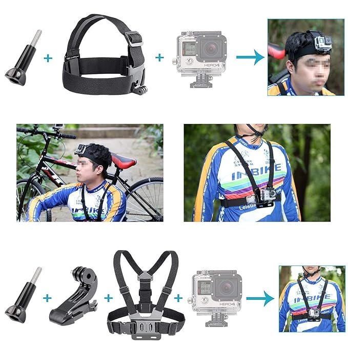 POWERPAK 60 IN 1 GOPRO ACTION CAMERA ACCESSORIES KIT thumbnail 3