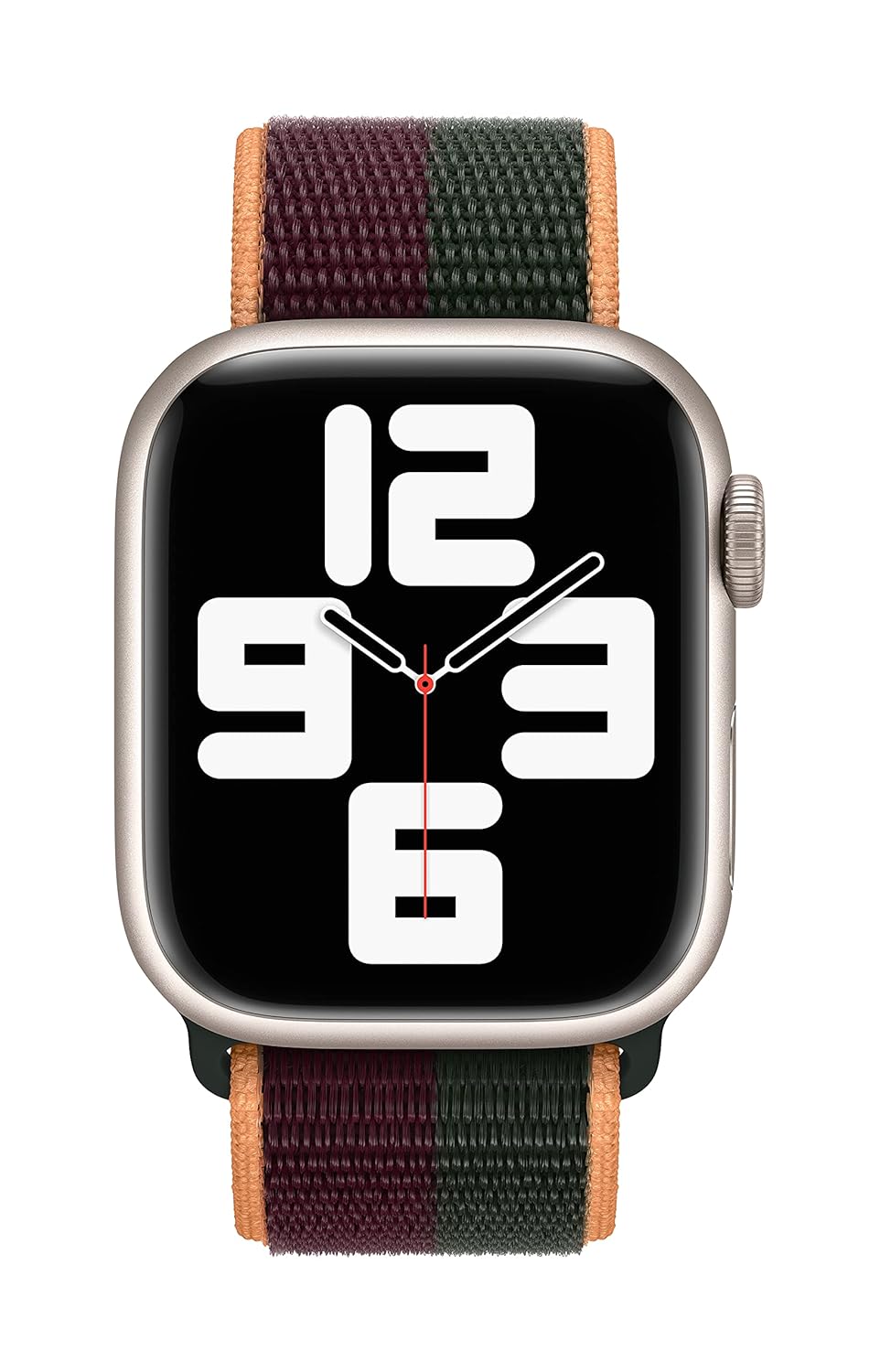 APPLE IWATCH 41MM DARK CHERRY/FOREST GREEN SPORT LOOP BAND ML2R3 thumbnail 5