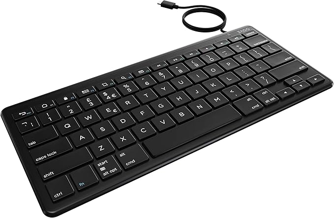 ZAGG UNIVERSAL KEYBOARD USB C WIRED KB UK ENG 103202221 thumbnail 4