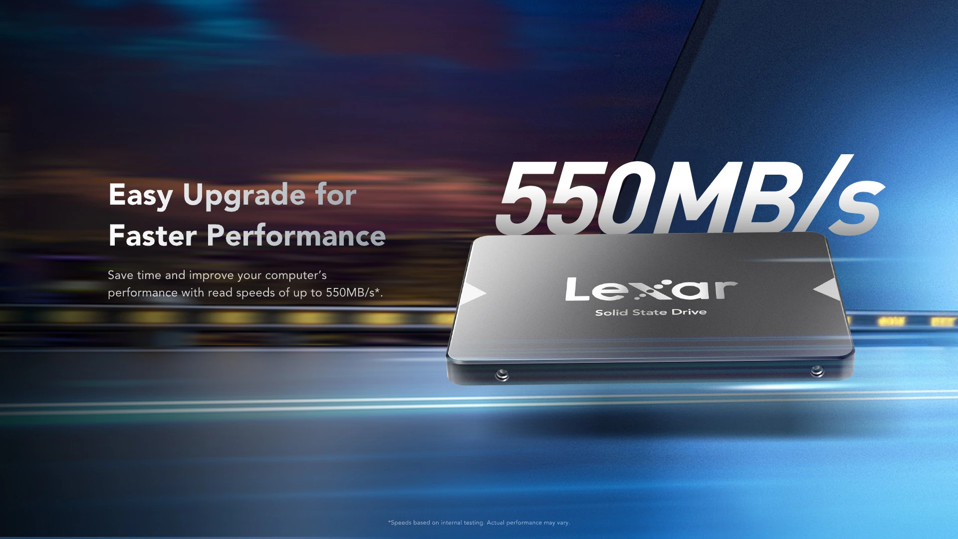 LEXAR 2.5 INCH SATA 6GB/S SSD 1 TB NS100 LNS100-TRB thumbnail 4
