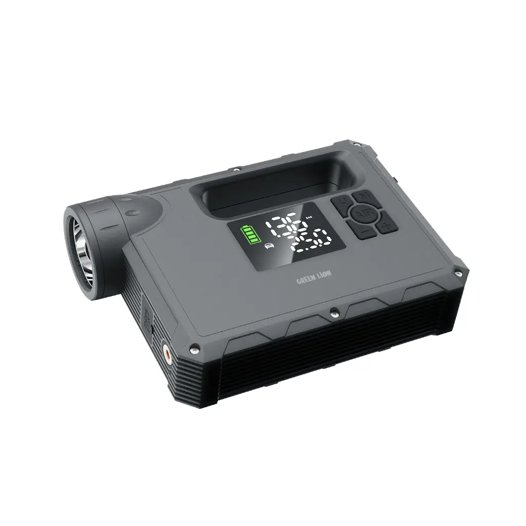 GREEN LION JUMP STARTER JX-84 4L GASOLINE 3L DIESEL ENGINES 16000MAH GREY GNJUMSTJX84GY thumbnail 11