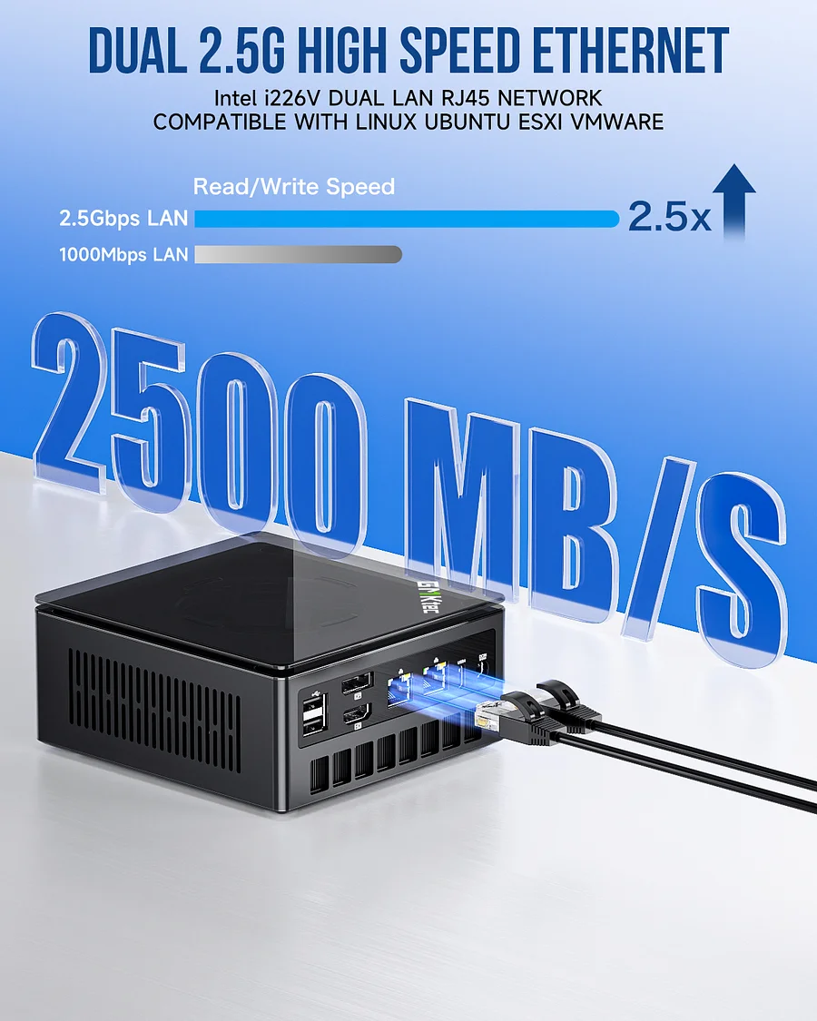 GMKTEC MINI PC AMD RYZEN 7 32GB RAM 1TB SSD WIN 11 NUCKBOX-K8 PLUS thumbnail 9