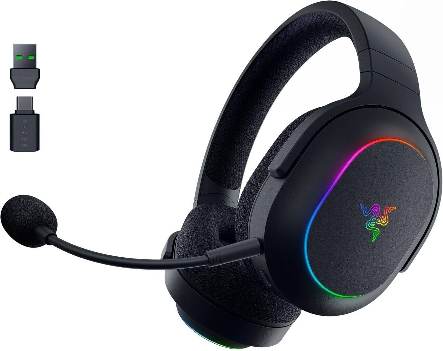 Razer Barracuda X Chroma Wireless Gaming Headset (Black, RZ04-05220100-R3M1) - 7.1 Surround Sound and RGB Lighting thumbnail 15