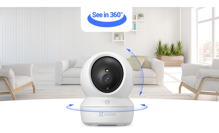 EZVIZ H6 Pro Smart Home Camera - 2K+ Resolution, AI Detection, Night Vision thumbnail 6