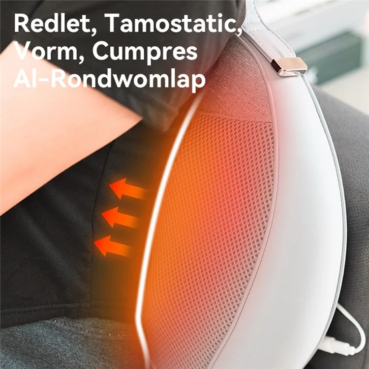 YESIDO RECHARGEABLE BACK MASSAGER HOT COMPRESS ERGONOMIC RELIEVE FATIGUE MASSAGE TOOL MG15 thumbnail 13