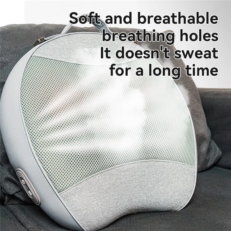 YESIDO RECHARGEABLE BACK MASSAGER HOT COMPRESS ERGONOMIC RELIEVE FATIGUE MASSAGE TOOL MG15 thumbnail 12