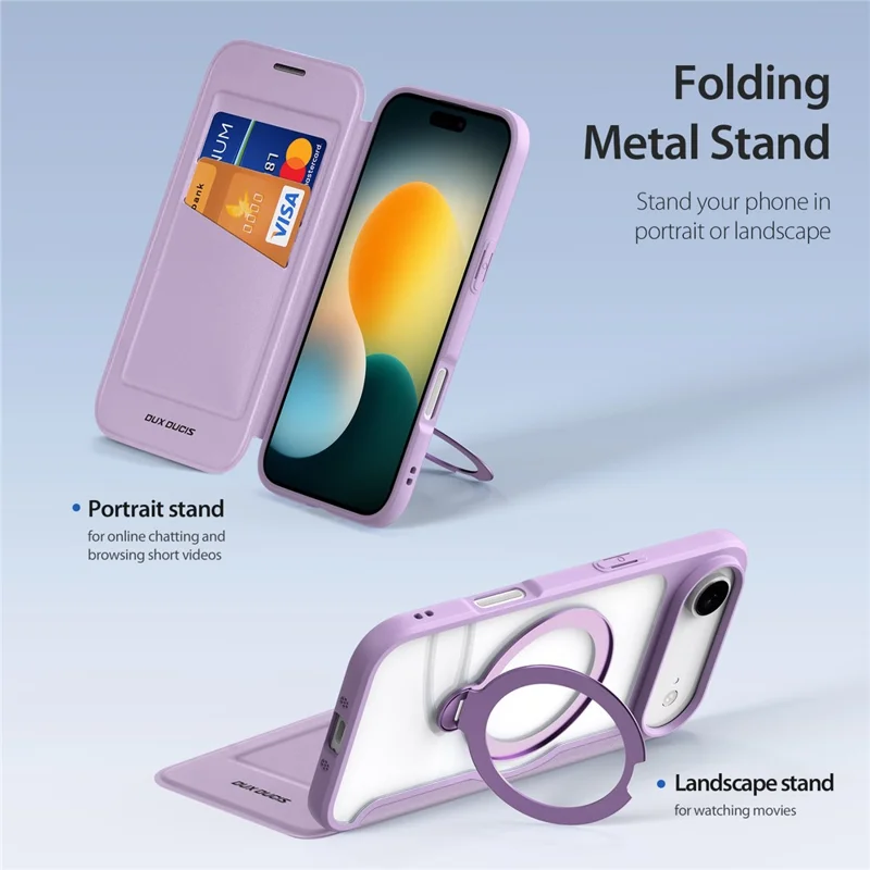 DUX DUCIS IPHONE AIR YIND CASE LIGHT PURPLE YIND0143 thumbnail 15