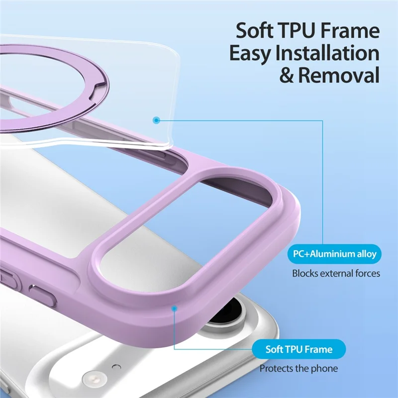 DUX DUCIS IPHONE AIR YIND CASE LIGHT PURPLE YIND0143 thumbnail 20