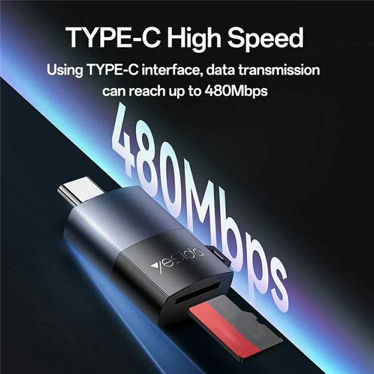 YESIDO CARD READER BLACK GS37 thumbnail 18