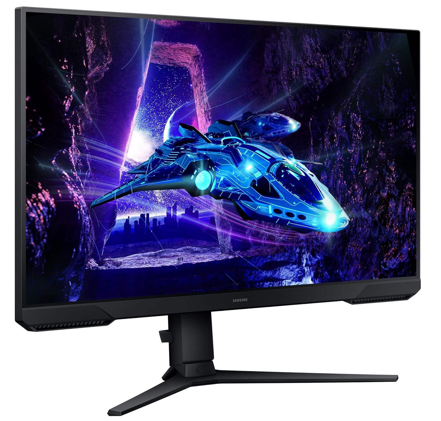 SAMSUNG 27 INCH GAMING FLAT FHD ERGONOMIC VA PANEL 1MS 180HZ MONITOR LS27DG302EMXUE thumbnail 12