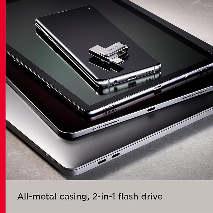 SANDISK ULTRA 512GB DUAL DRIVE LUXE TYPE C USB UP TO 400MBS SDDDC4-512G-G46 thumbnail 7