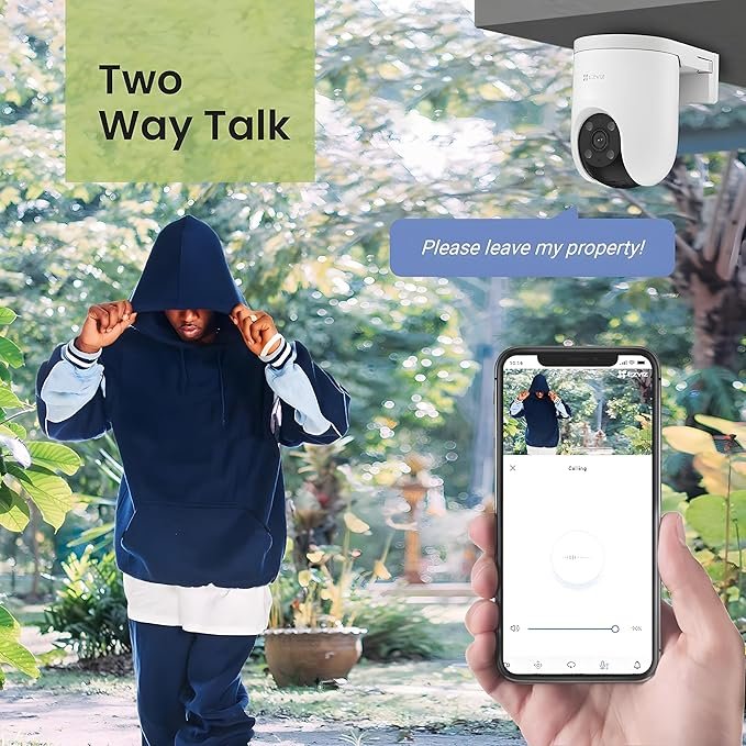 EZVIZ Smart Home Camera H8C 4G - 360° Coverage with 4G Connectivity for Versatile Security thumbnail 12