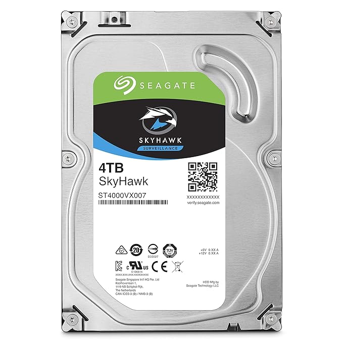 SEAGATE 4TB SKYHAWK 5400RPM 256MB ST4000VX016 thumbnail 9