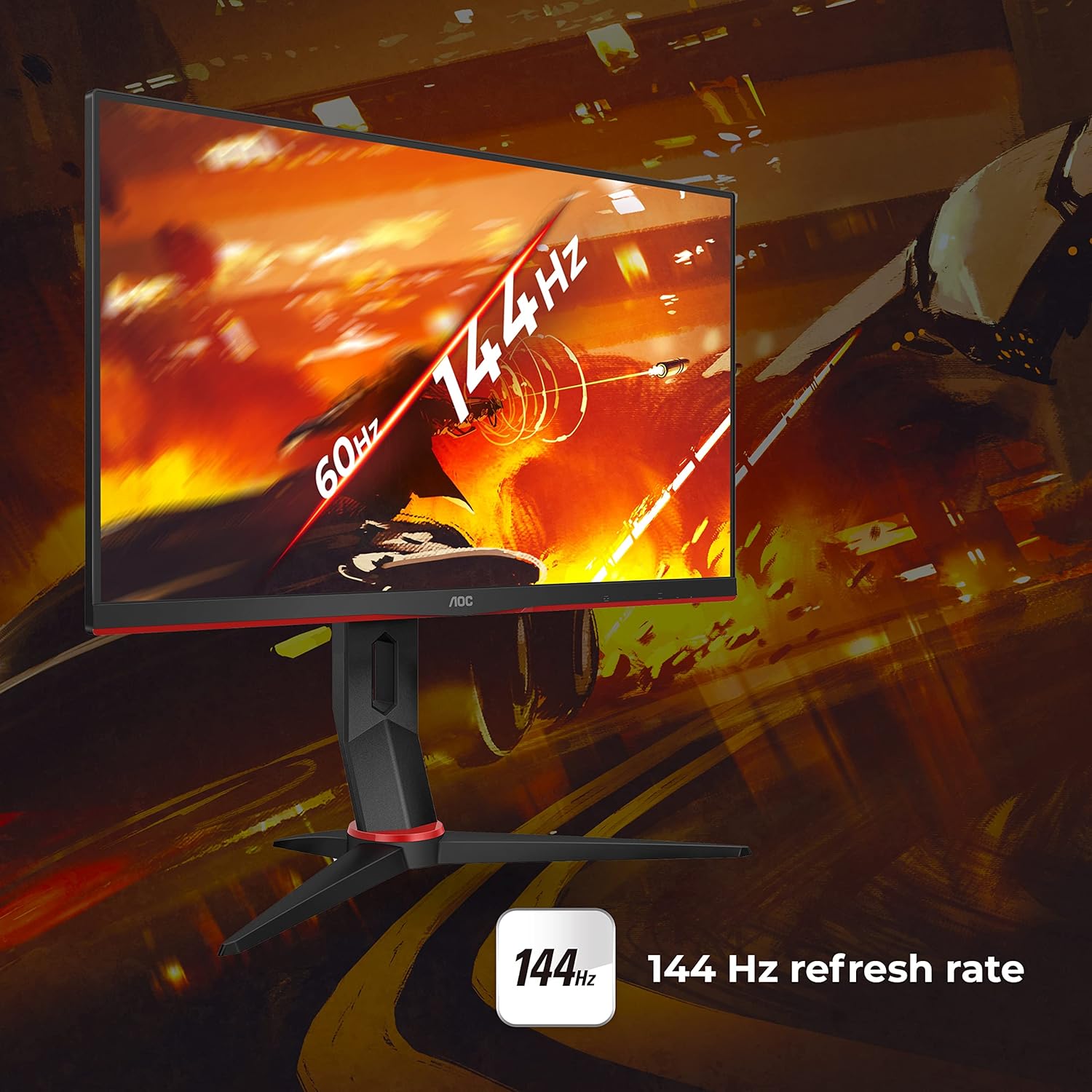 AOC 24 INCH G2 SERIES IPS GAMING MONITOR 24G2SP thumbnail 15