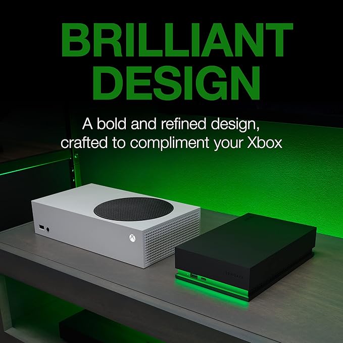 SEAGATE 8TB GAME DRIVE HUB EXTERNAL DESKTOP HDD USB 3.2 GEN 1 DUAL USB-C AND USB-A PORTS STKW8000400 thumbnail 7