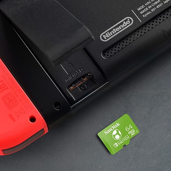 SANDISK NINTENDO SWITCH MICROSDXC 100/60 MB/s 64GB SDSQXAT-064G-GNCZN thumbnail 6