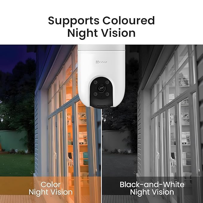 EZVIZ Smart Home Camera H8C 4G - 360° Coverage with 4G Connectivity for Versatile Security thumbnail 10