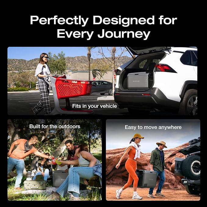ECOFLOW PORTABLE FRIDGE FREEZER GLACIER CLASSIC 55L EF-GC-H-55 thumbnail 9