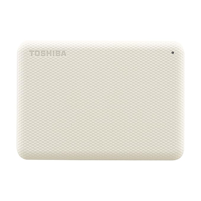 TOSHIBA CANVIO ADVANCE 4 TB 2.5 INCH EXTERNAL HARD DRIVE WHITE HDTCA40EW3CA thumbnail 4
