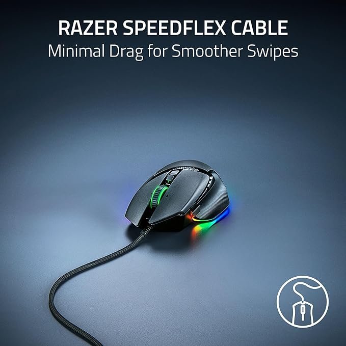 Razer Basilisk V3 35K Wired Gaming Mouse (Black, RZ01-05230100-R3M1) - Precision and Customization for Gamers thumbnail 8