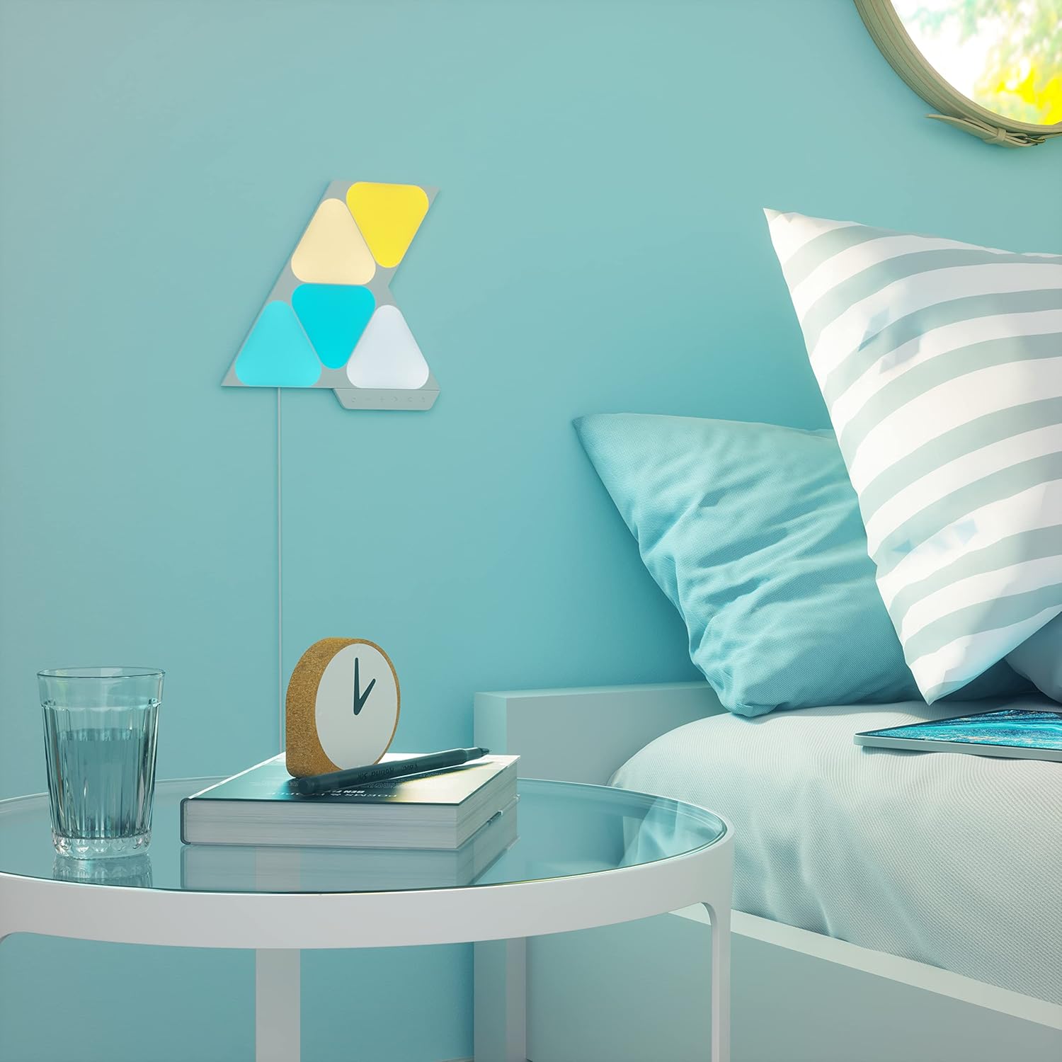 NANOLEAF SHAPES TRIANGLE MINI STARTER KIT WHITE 5 PACK thumbnail 11