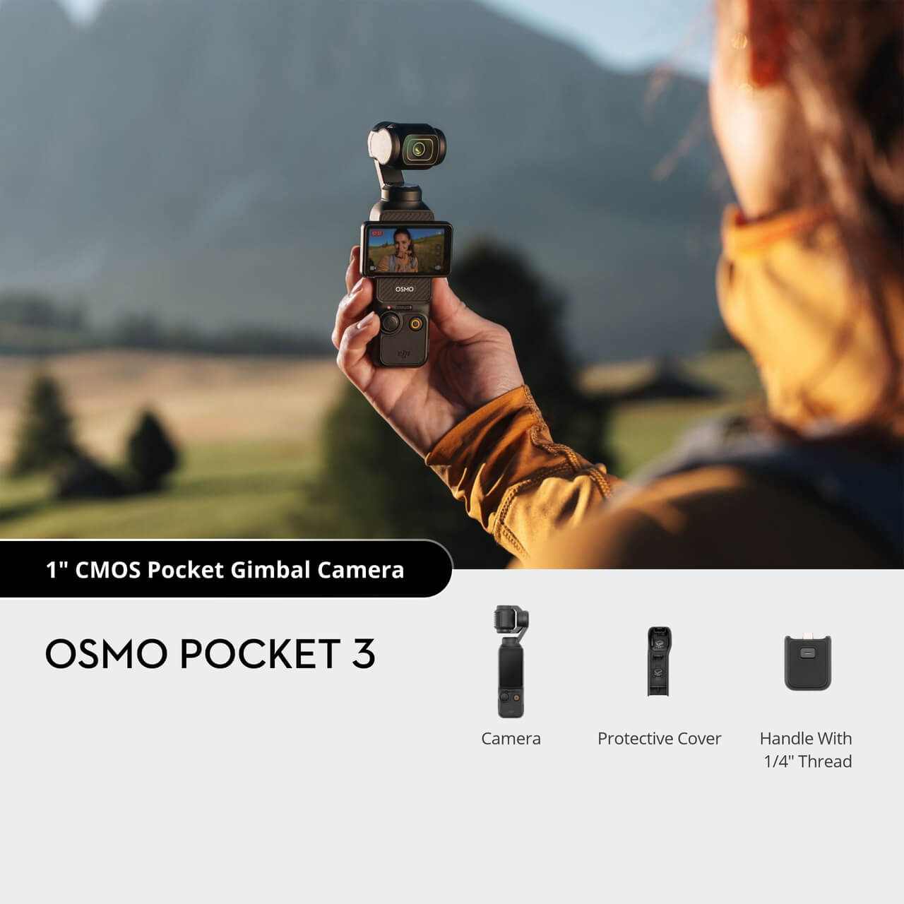 DJI Osmo Pocket 3 - Handheld 4K Camera with Stabilization, Compact and Portable Design thumbnail 16