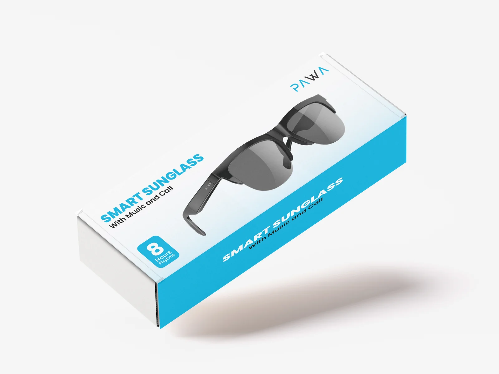 PAWA SMART SUNGLASS WITH MUSIC AND CALL BLACK SSGMAC25-BK thumbnail 6