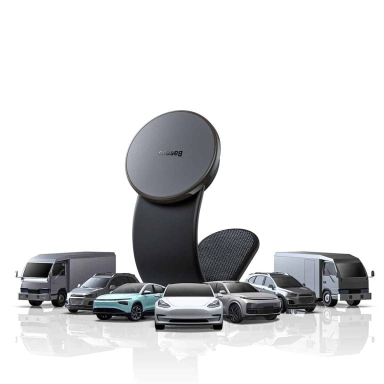 BASEUS C02 PRO SERIES MAGNETIC WIRELESS CHARGING CAR MOUNT CLUSTER BLACK thumbnail 9