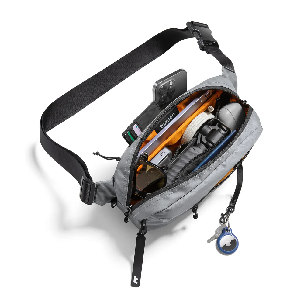 Tomtoc Aviator T33 Chest Bag – Compact and Versatile for Everyday Essentials thumbnail 4