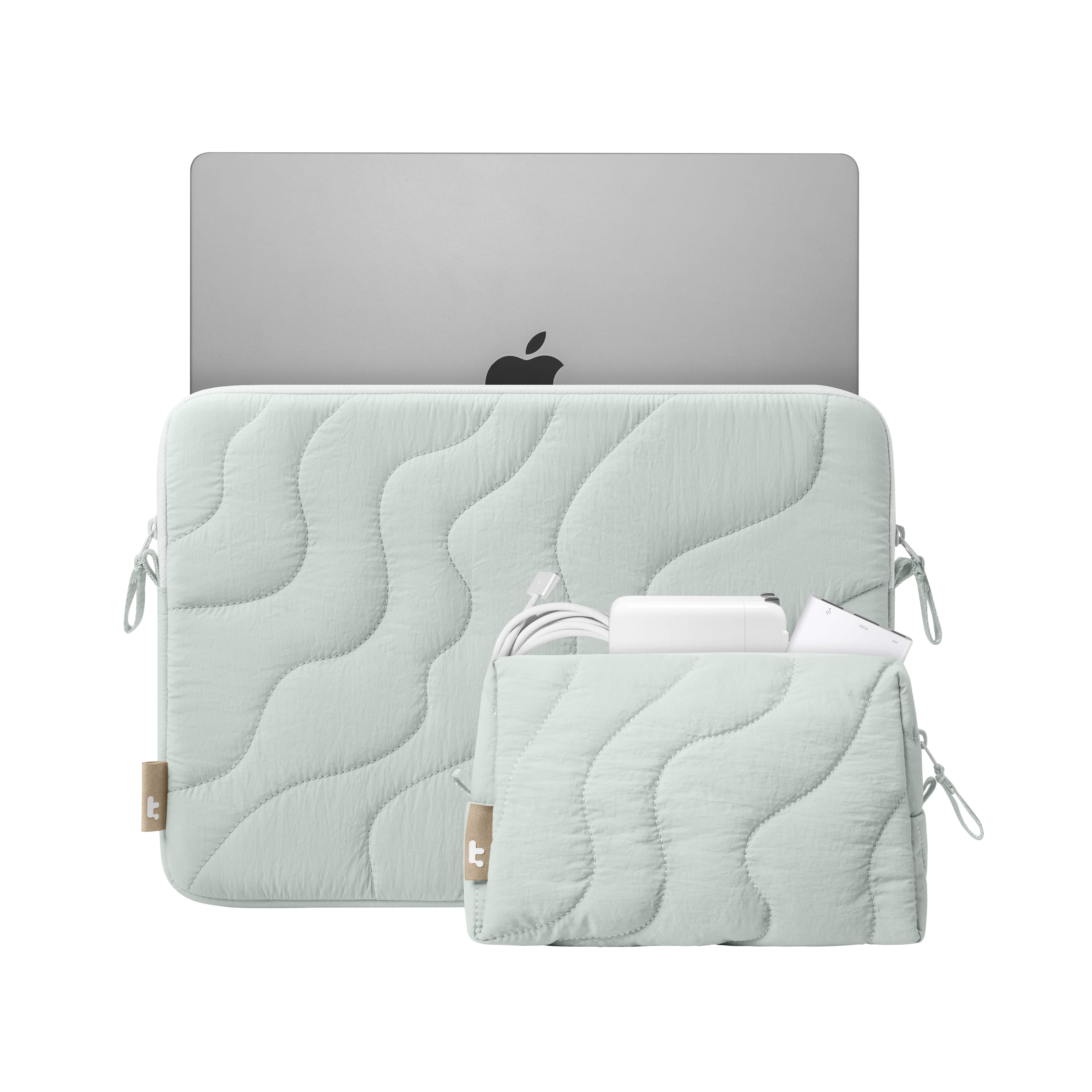 TOMTOC TERRA A27 14 INCH PUFFY LAPTOP SLEEVE KIT LAKESHORE A27D2TV thumbnail 7