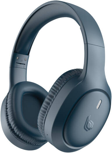 BLUPEBBLE OVER EAR FOLDABLE DIGITAL HYBRID NOISE CANCELLING HEADPHONES C85 BLUE BP-PAC85-BL thumbnail 3