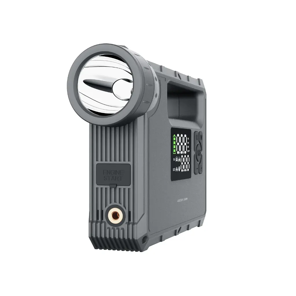 GREEN LION JUMP STARTER JX-84 4L GASOLINE 3L DIESEL ENGINES 16000MAH GREY GNJUMSTJX84GY thumbnail 10