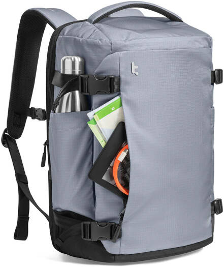 TOMTOC NAVIGATOR T66 16 INCH/28L TRAVEL LAPTOP BACKPACK LIGHT GRAY T66S1G2 thumbnail 10