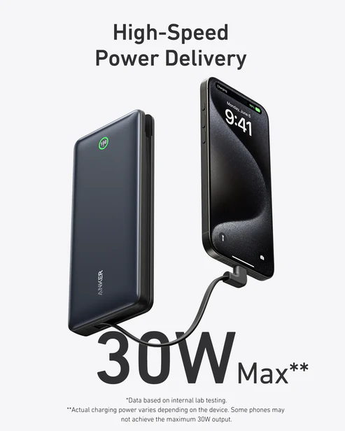 ANKER NANO POWER BANK 20000MAH BLACK A1387H11 thumbnail 9