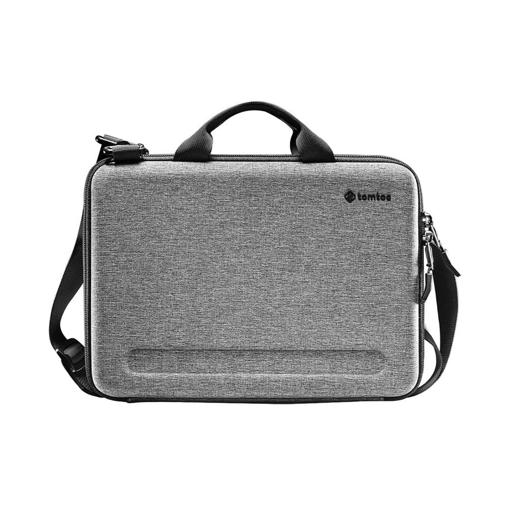 Tomtoc FancyCase A25 Laptop Shoulder Bag – Gray – Stylish and Practical Protection thumbnail 13