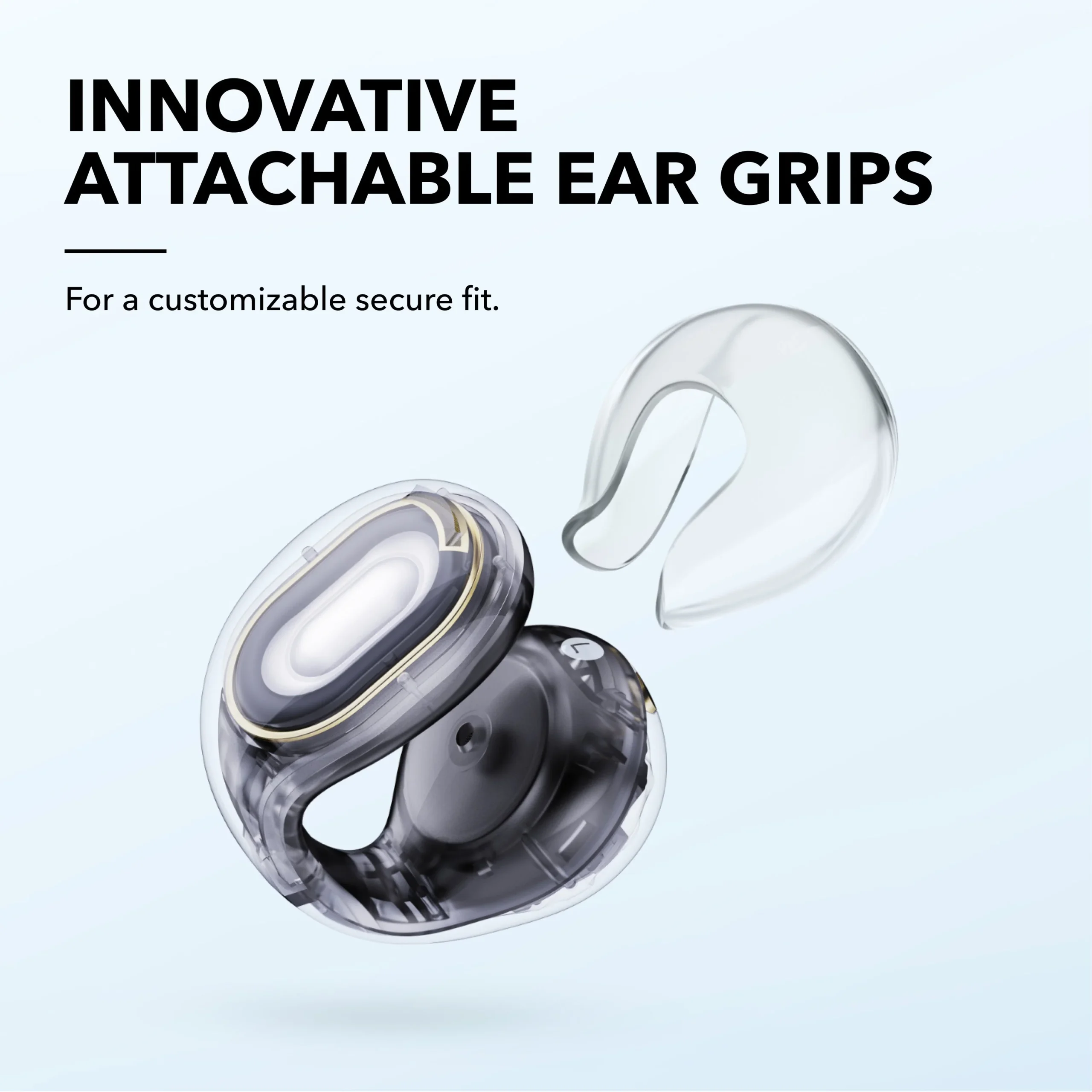 Soundcore C30i Open-Ear Clip Earbuds - Secure Fit, Comfortable Design, Clear Sound thumbnail 9