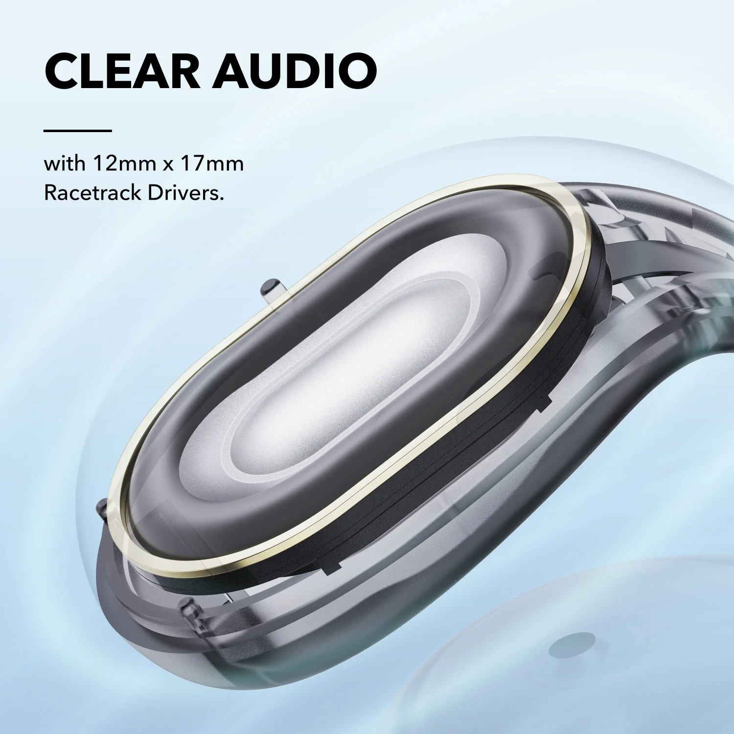 Soundcore C30i Open-Ear Clip Earbuds - Secure Fit, Comfortable Design, Clear Sound thumbnail 2
