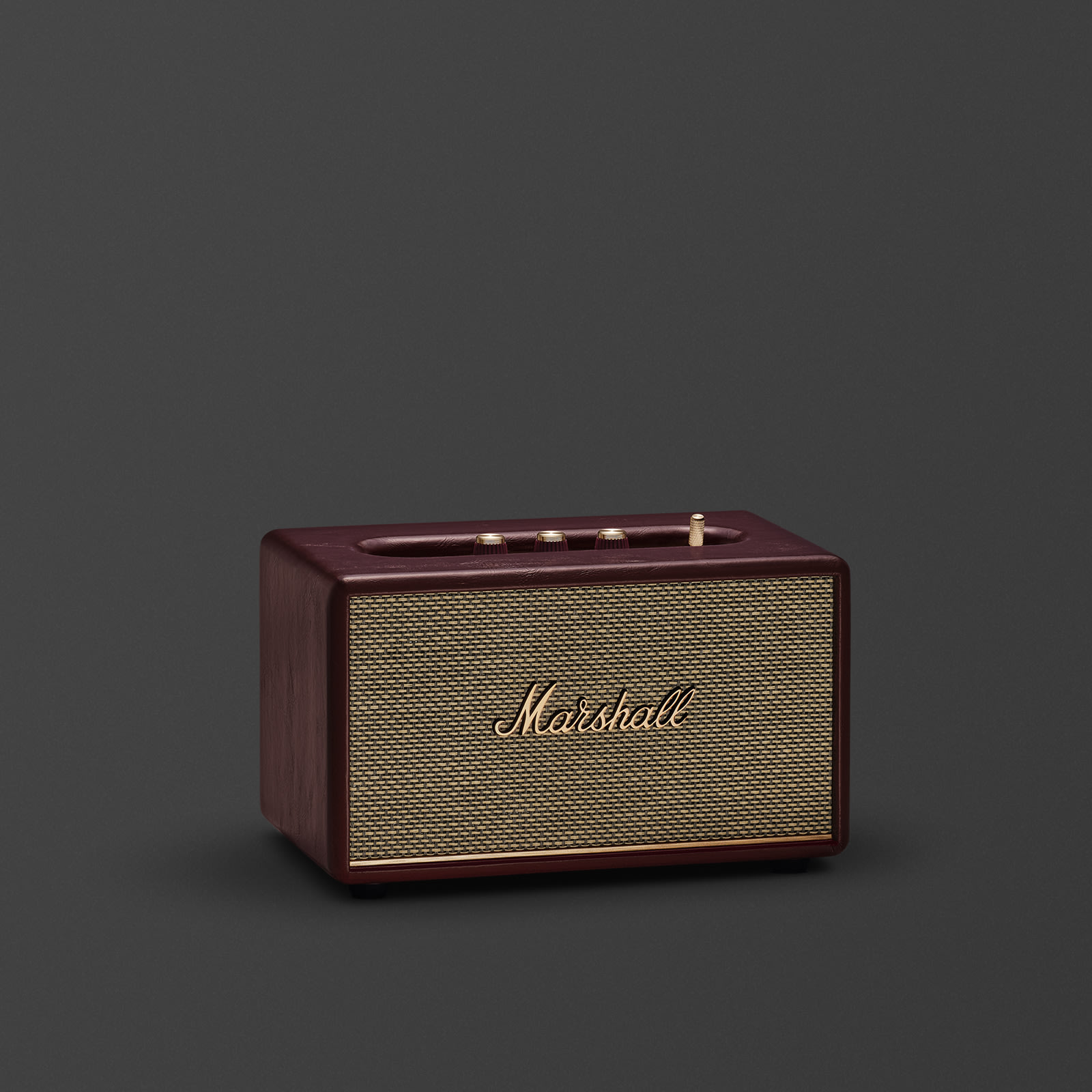 MARSHALL ACTON III PORTABLE BLUETOOTH HOME SPEAKER BURGUNDY thumbnail 10