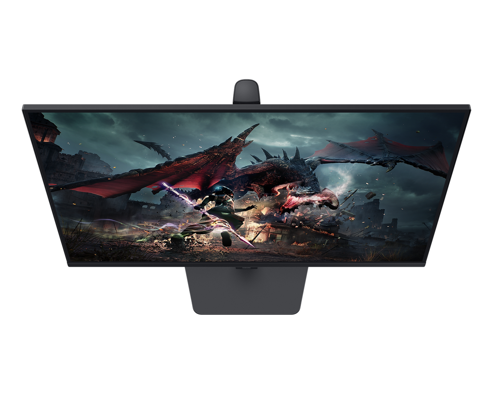 Samsung Odyssey G5 32" Flat Gaming Monitor - LS32DG502EM, 180Hz, QHD, HDR10 thumbnail 4