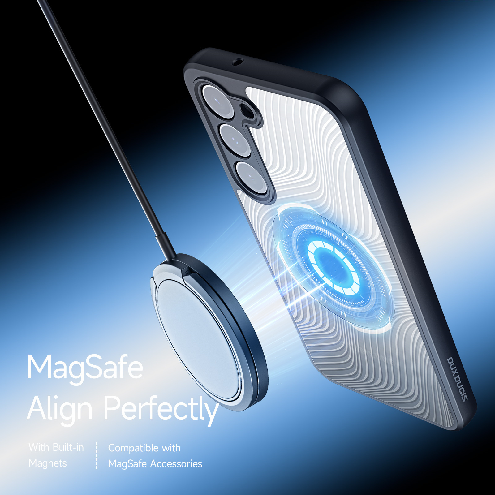 DUXDUCIS SAMSUNG S23 PLUS AIMO SERIES MAGNETIC CASE BLACK AIMO-0044 thumbnail 7
