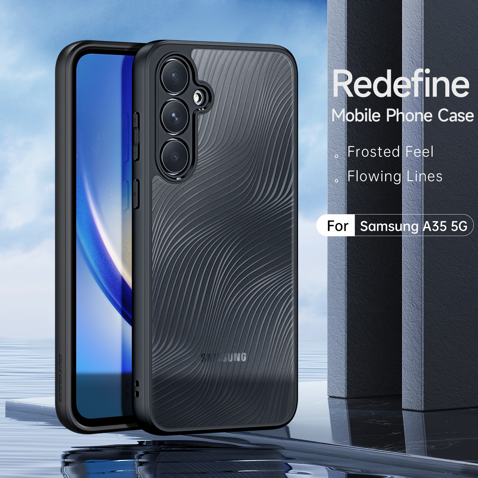DUXDUCIS AIMO SERIES SAMSUNG A35 CASE BLACK AIMO0175 thumbnail 7