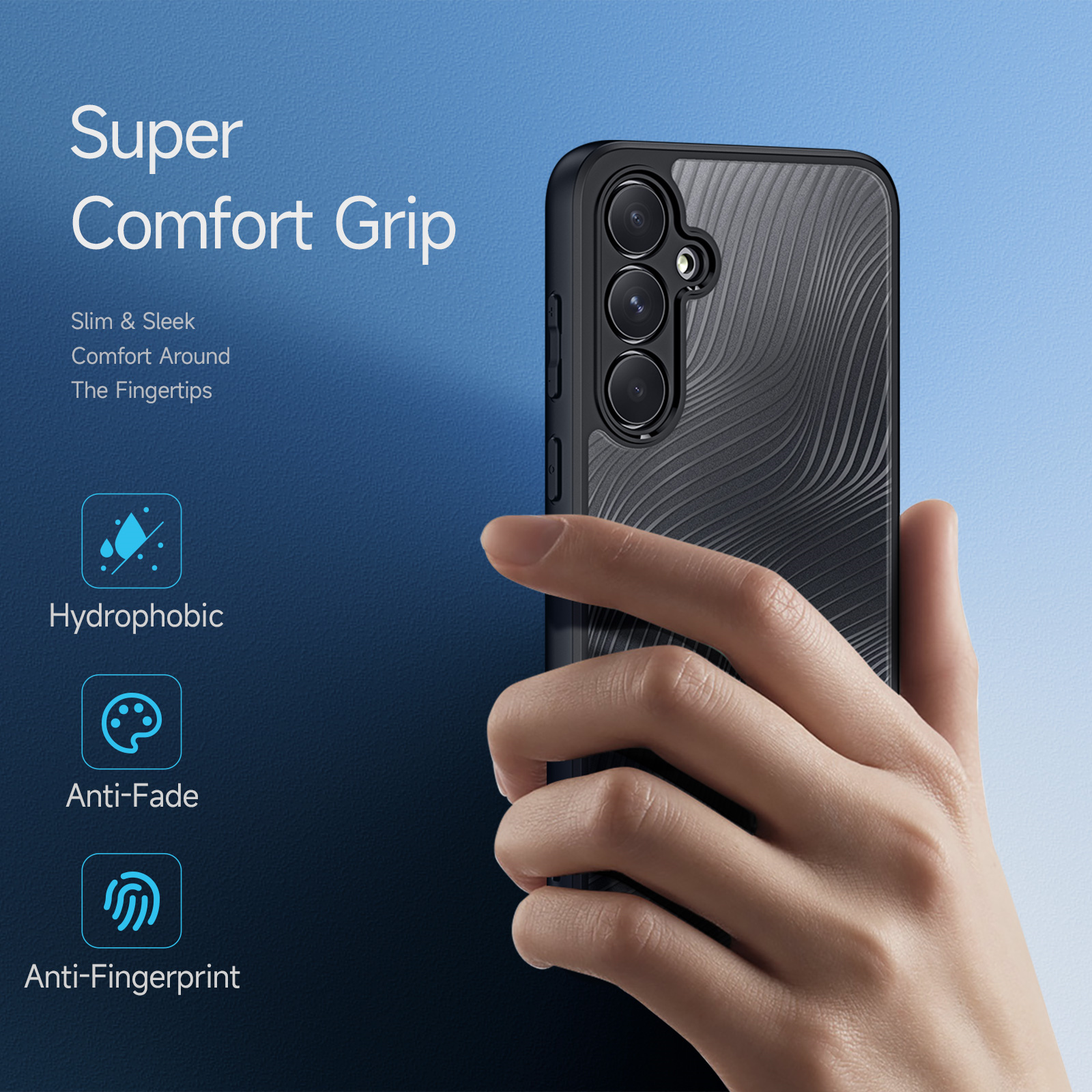 DUXDUCIS AIMO SERIES SAMSUNG A35 CASE BLACK AIMO0175 thumbnail 8