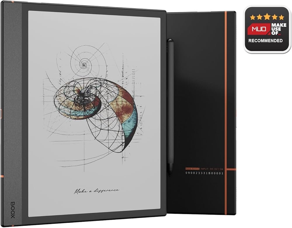 BOOX Note Air 4C 10.3-Inch E-Paper Tablet (Black) - 6GB RAM, 64GB Storage, Color E-Ink Display thumbnail 10