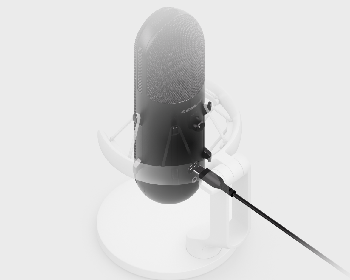 SteelSeries Alias Wired Condenser Noise Cancelling Microphone - Black 61601 thumbnail 5